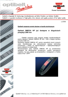 optibelt,hp,pas,pasy,power,news,belt,zębaty,zębate,wysokowydajne,wysokowydajne,omega